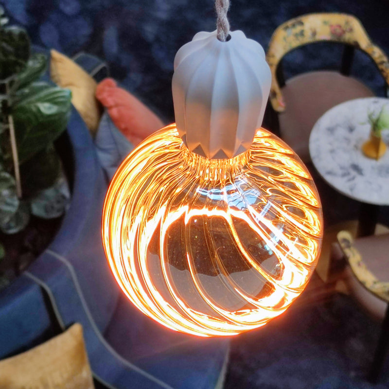 Segula LED Kugel Glühbirne Floating Globe Twist Rauchgrau Lampe Inneneinrichtung - 4260751130715