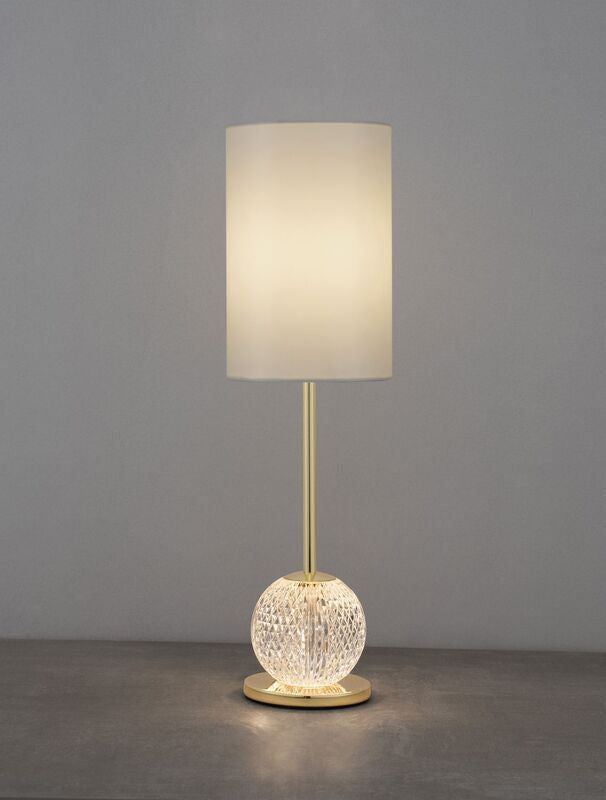 Nova Luce Tischleuchte Tischlampe BRILLE LED Gold Neutralweiß Leuchte Lampe 8,8W - 5212017433862