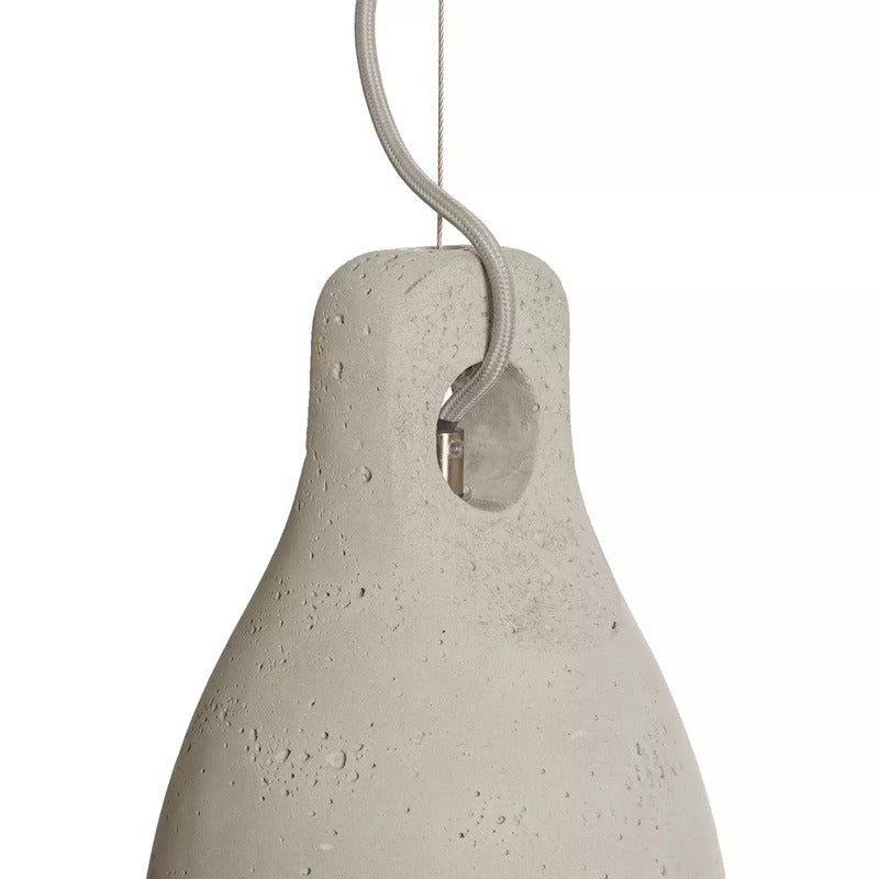 Lindby Beton-Pendelleuchte Lenna Deckenlampe Pendellampe Hängeleuchte Leuchte - 4251096514087