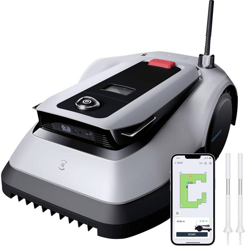 Ecovacs GOAT G1-800 Mähroboter Li-Ion 21V 4Ah 220mm Schnittbreite 3-6cm Höhe - 6970135031160