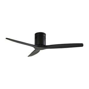 B-Ware Lucande Deckenventilator Vindur schwarz 132cm leise mit Fernbedienung