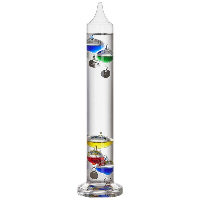 TFA Thermometer Flüssigkeitsthermometer Galileo Galilei Glas Innentemperatur - 4009816040237