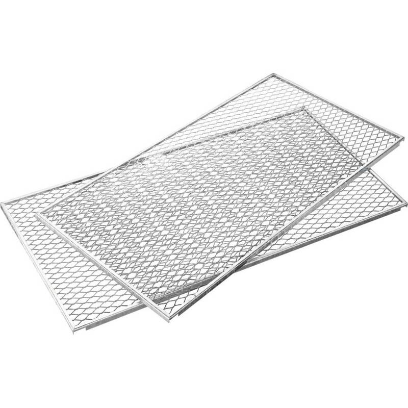 Brista Komposter Deckel 100x100cm silber 2-teilig für Streckmetall-Komposter - 4011379222265