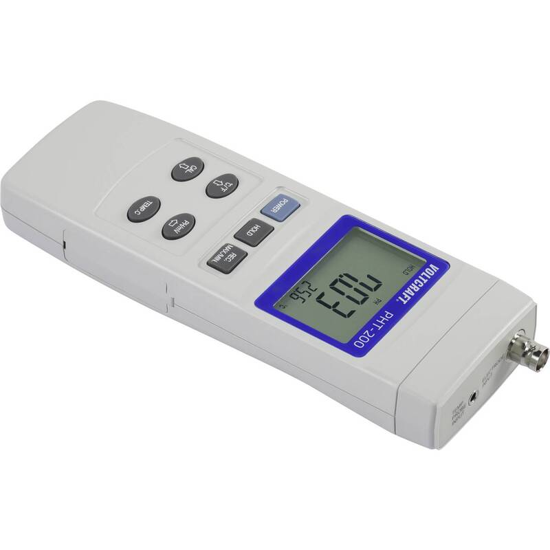 Voltcraft Kombi-Messgerät pH-Wert Redox PHT-200 digital Heizkörper 0-14 pH 250g - 4053199529407