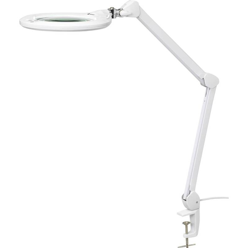 Toolcraft LED Lupenleuchte 1.75x 1160lm dimmbar Klemme 17.8cm 1200mm Höhe - 4064161194813