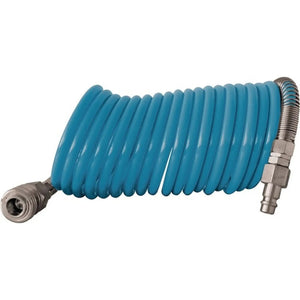 B-Ware Ewo Spiralschlauchset ID 6mm AD 4mm L.2,5m PA Kuppl. DN 7,2 Pa12 EWO