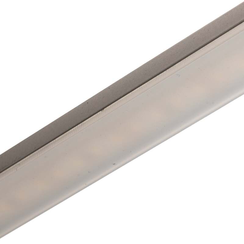 LED-Wandleuchte Miroir 60 cm alu 3000K warmweiß IP44 Made in Europe - 5903148515021