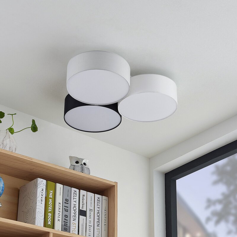 Lindby Janita LED-Deckenlampe Deckenlampe Deckenlicht Wohnzimmerleuchte 3-fl. - 4251911713800
