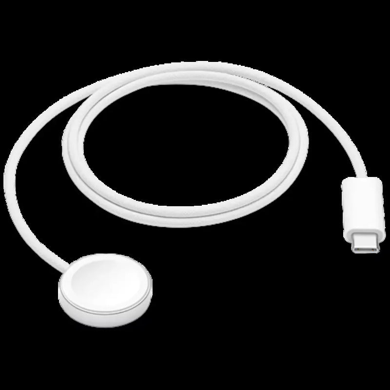 Apple Ladegerät Kabel Schnellladegerät Magnetisches USB-C Apple Watch 1m Weiß - 0194253939276