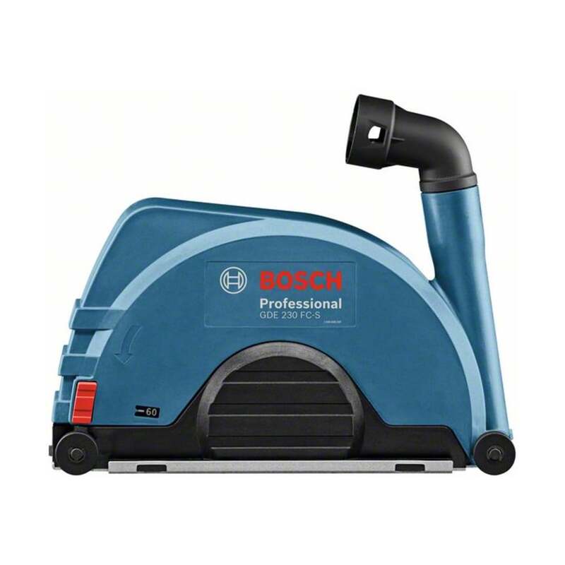 Bosch Absaughaube GDE 230 FC-S Staubabsaugung Winkelschleifer Handwerkzeug 60mm - 3165140800594