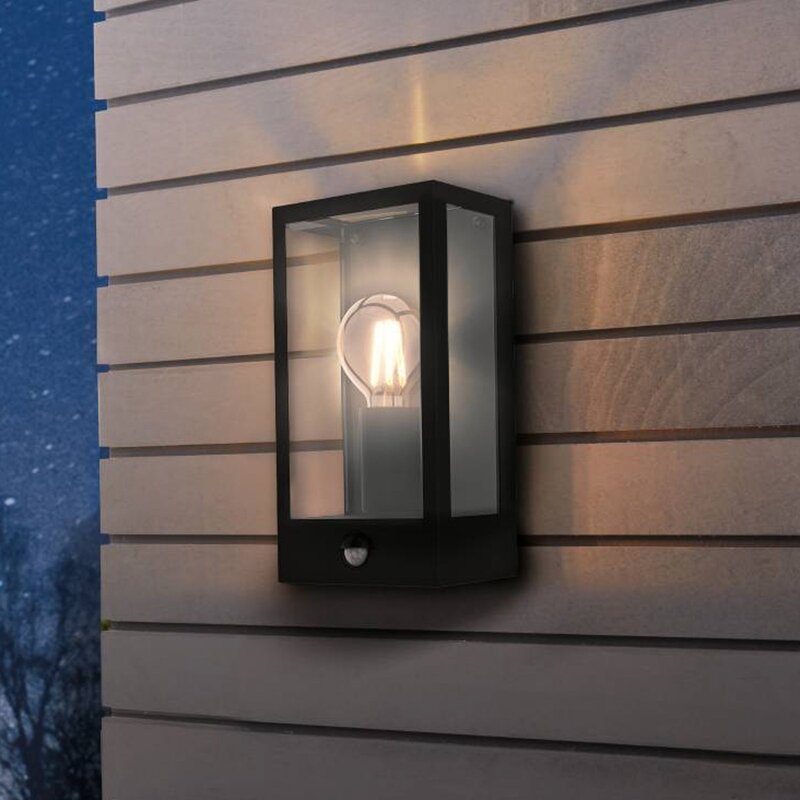 EGLO Außenwandleuchte Alamonte Wandleuchte Wandlampe Lampe Leuchte E27 Sensor - 9002759995874