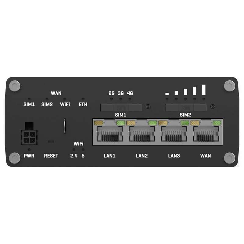 Teltonika Router Mobilfunknetz RUTX11 Netzwerkrouter Aluminium Schwarz LAN - 4779027312378