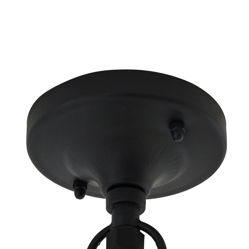 Lindby Bolgar Outdoor Pendant Light, Black, Metal, Glass - 4251911798302