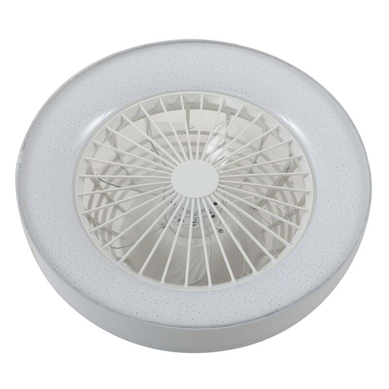 Lindby LED-Deckenventilator Mace Ventilator Deckenventilator weiß leise Ø 47 cm - 4251911780260