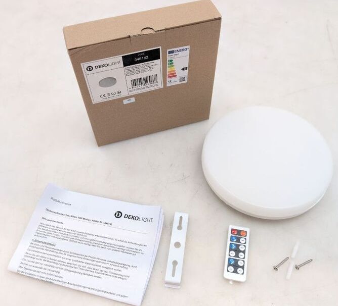 Deko-Light Deckenleuchte Altais LED Lampe mit Bewegungsmelder warmweiß IP54 - 4042943164667