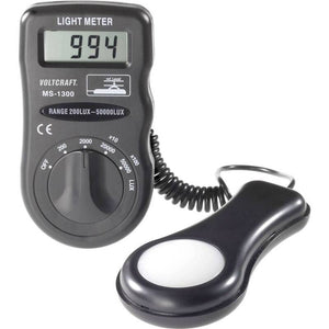 Voltcraft MS-1300 Lux-Meter, Beleuchtungsmessgerät, Helligkeitsmesser