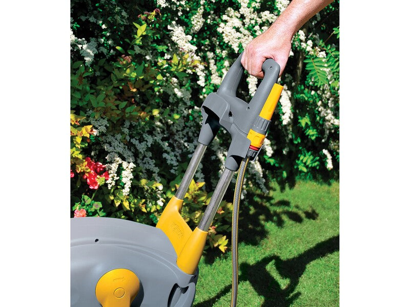 Hozelock Gartenschlauchwagen Fast Cart 40m Schlauch große Räder Ziehgriff 500W - 5010646039987
