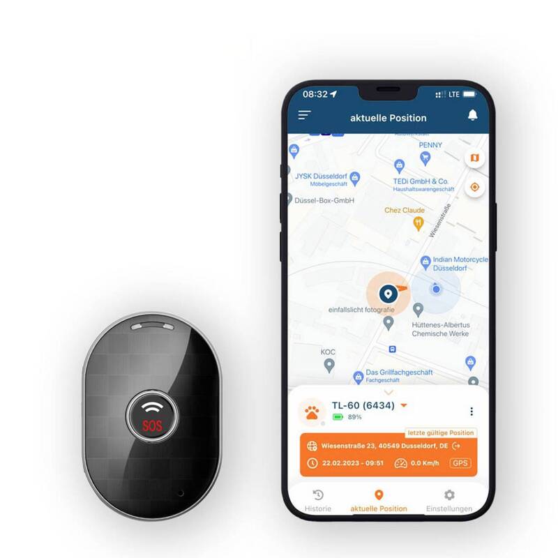 Trackilive TL-5 GPS Tracker Haustiertracker Personentracker Fahrzeugtracker - 4260177670734