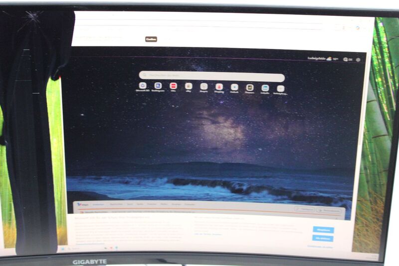 Gigabyte Gaming Monitor 34 Zoll Curved 3440x1440 1ms DisplayPort HDMI schwarz - 4719331870294