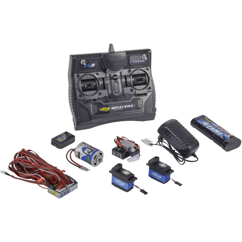Carson Modellsport Reflex Stick Truck-Set Hand-Fernsteuerung 2,4 GHz Kanäle: 6 - 4005299510151