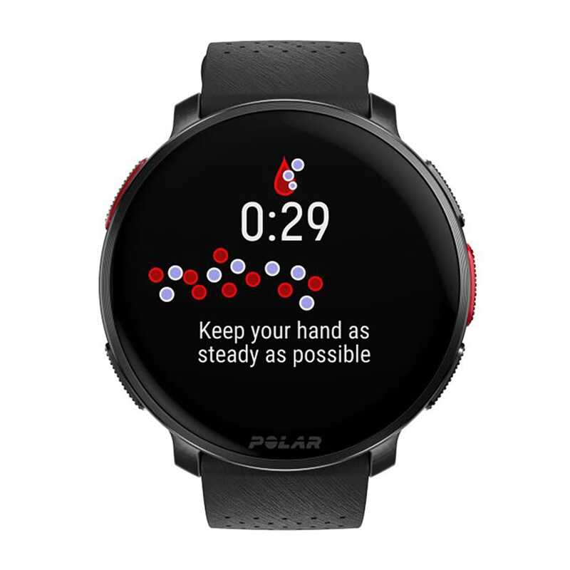 Polar Fitnessuhr Vantage V3 schwarz mit H10 Herzfrequenzsensor und GPS 53h - 0725882064444