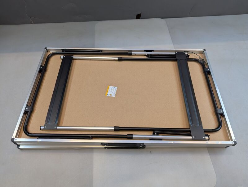 Alu Klapptisch 3er Set Camping Tisch höhenverstellbar klappbar 100x60cm flexibel - 4260565527282