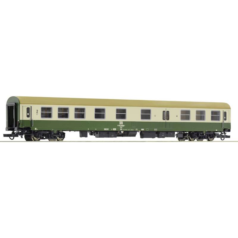 Roco Schnellzugwagen 2. Klasse BDmse DR-Ost Personenwagen mit Gepäckabteil H0 - 9005033072766