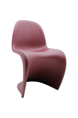 B-Ware Vitra Panton Chair Stuhl Gartenstuhl Balkonstuhl Terrassenstuhl bordeaux Möbel