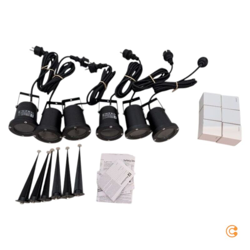 Paulmann Special Line LED-Erdspießstrahler 6er-Set Gartenlampe Lampe Strahler - 4000870931080