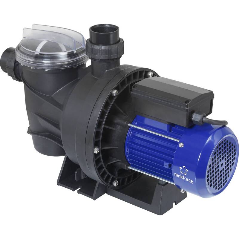 Renkforce Poolpumpe Schwimmbadpumpe 15000l/h 13,5m 800W IPX4 Wasserpumpe - 4064161151359