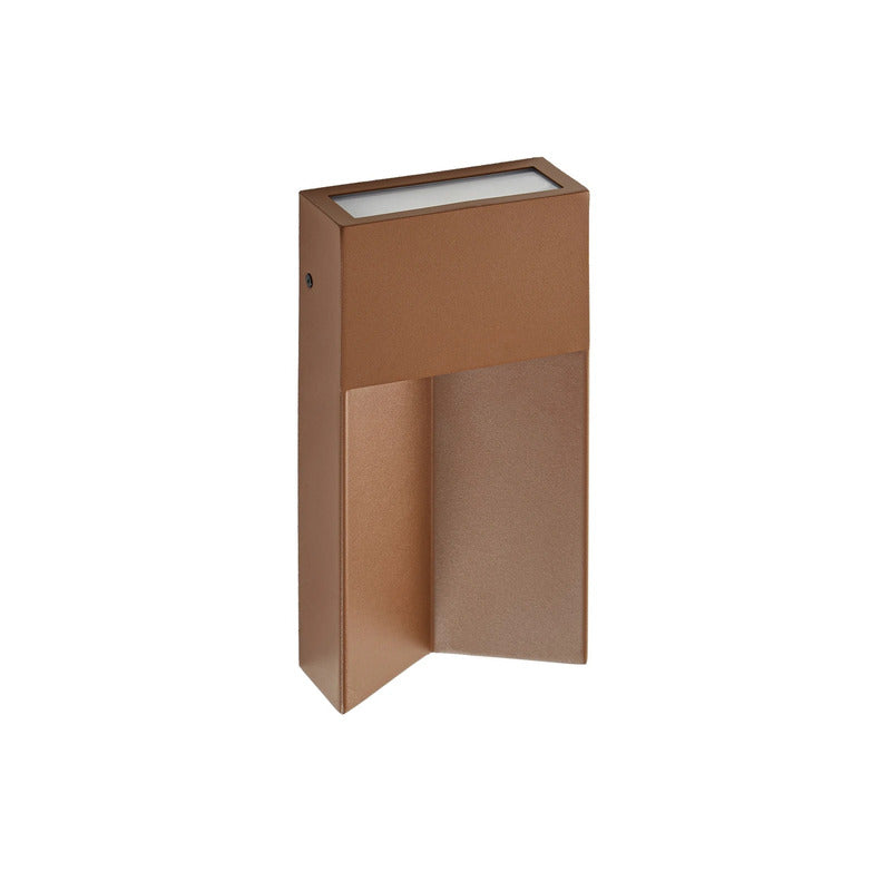 Lucande Außenwandleuchte Kaholo CCT LED Wandleuchte Lampe braun IP44 30x15cm - 4255830907685