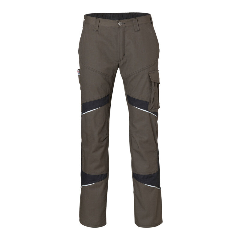 Kübler Workwear Hose ACTIVIQ oliv/schwarz Größe 58 mit Reflexbiese und Taschen - 4053813272191