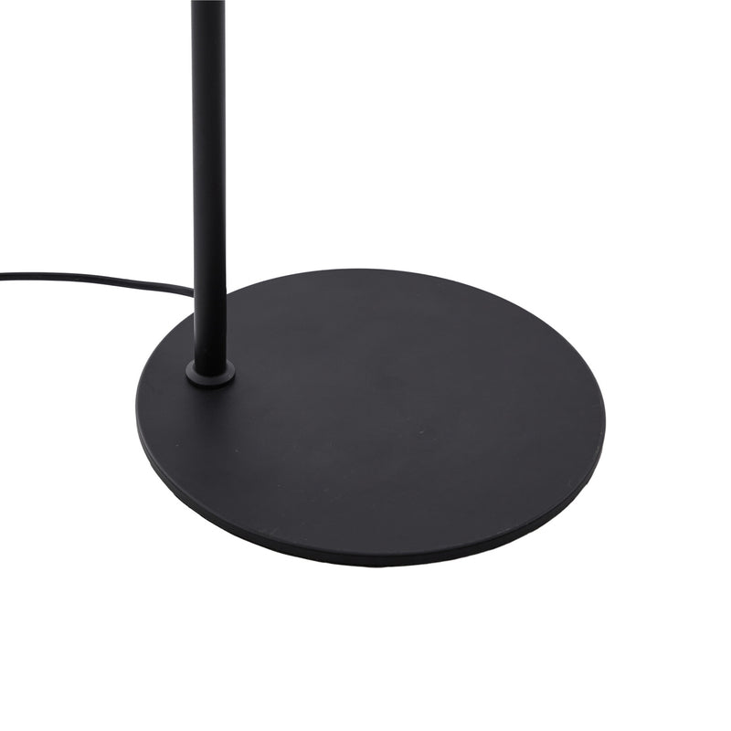 Lucande Stehleuchte Eirian schwarz Lampe Leuchte 150cm E27 Glas elegant modern - 4251911775525
