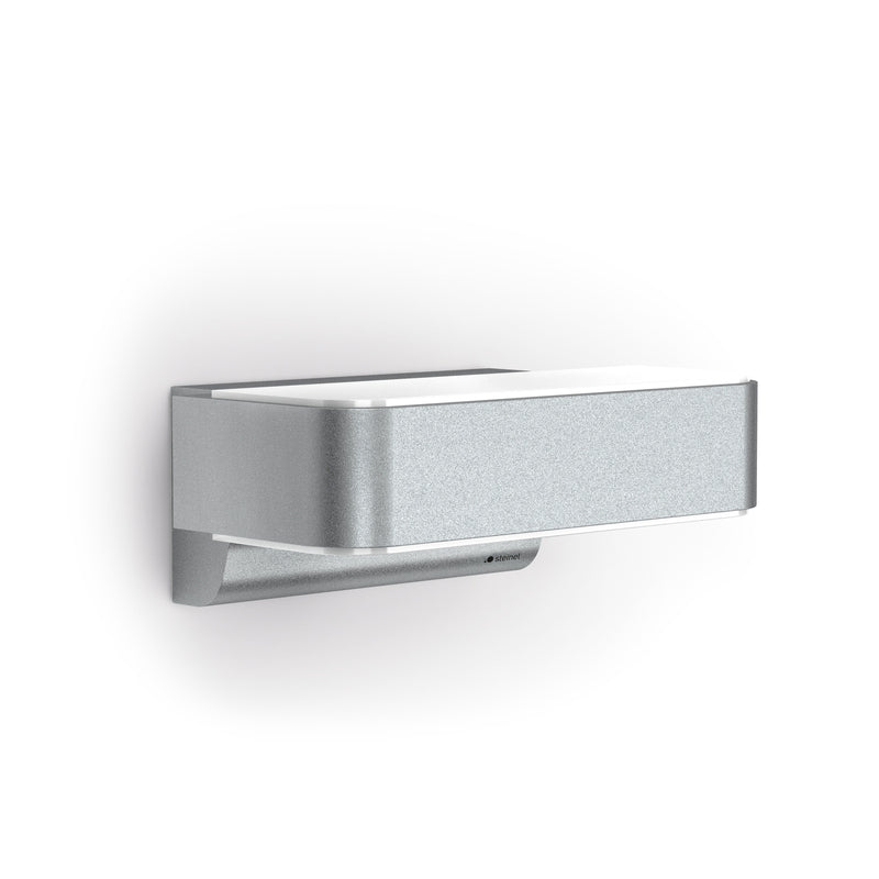STEINEL Außenwandleuchte L 810 SC LED Wandleuchte mit Sensor silber IP44 679lm - 4007841087562