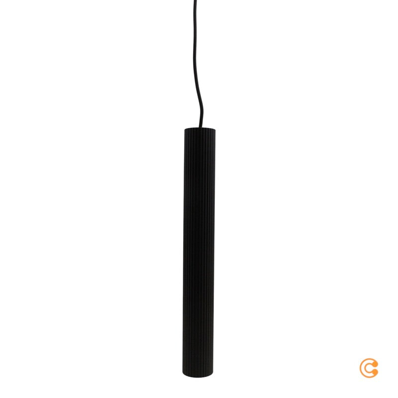Hängeleuchte Vico Lampe Deckenleuchte Metallschirm einflammig schwarz - 5704924018350