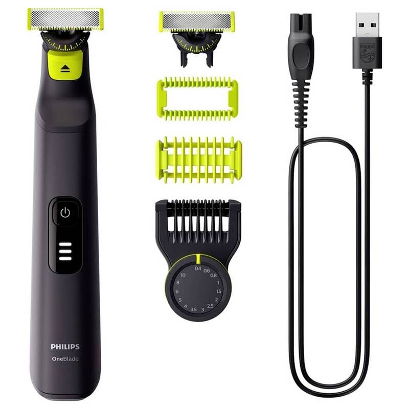 Philips Detail-Trimmer OneBlade Pro 360 QP6542/15 Präzisionskamm schwarz 90min - 8720689027137