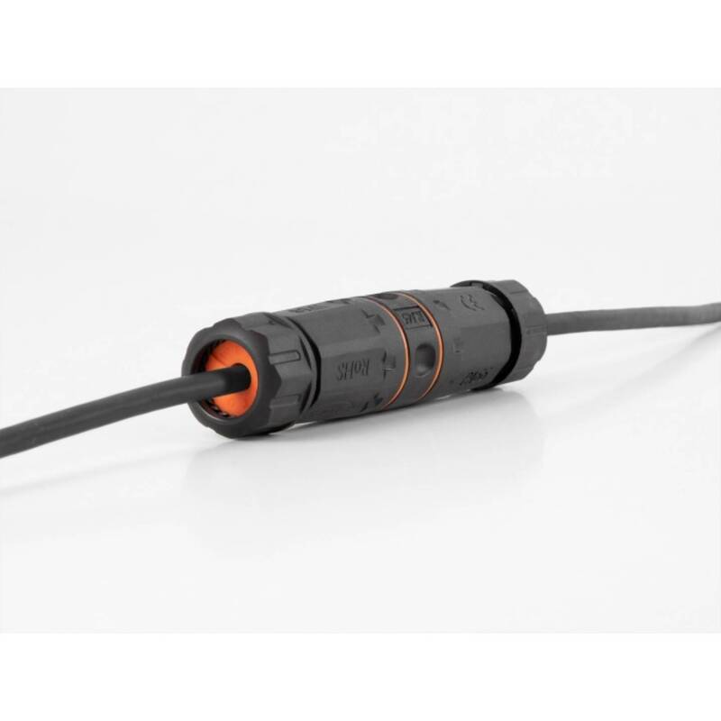 Delock Netzwerk Adapter Kabel LSA Verbinder schwarz IP68 für Außenbereich - 4043619871865