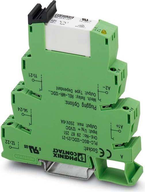Phoenix Contact PLC-RPT- 12DC/21-21 Interfacerelais 12 V/DC Relais Koppelrelais - 4046356507196