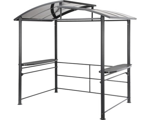 Ersatzdach Pavillon Grillpavillon Unterstand Pavillondach schwarz 139,3 x 48,4cm - 4306517526368
