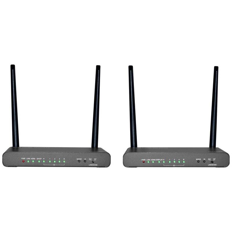 SPEAKA PROFESSIONAL SP-HDE-620 HDMI Funkübertragung Extender Grau KVM 100m - 4064161325354