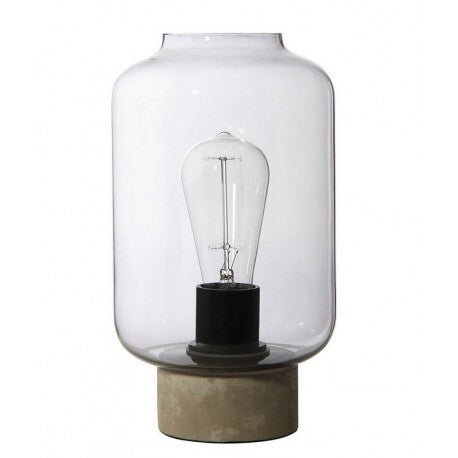 Frandsen Column Tischleuchte Tischlampe Tischlicht Leuchte Lampe Licht grau Deko - 5702410274587