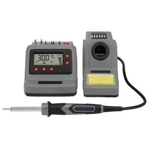 B-Ware Conrad Electronic SE Lötstation Lötgerät 60W digital 200-450°C inkl. Lötzinn