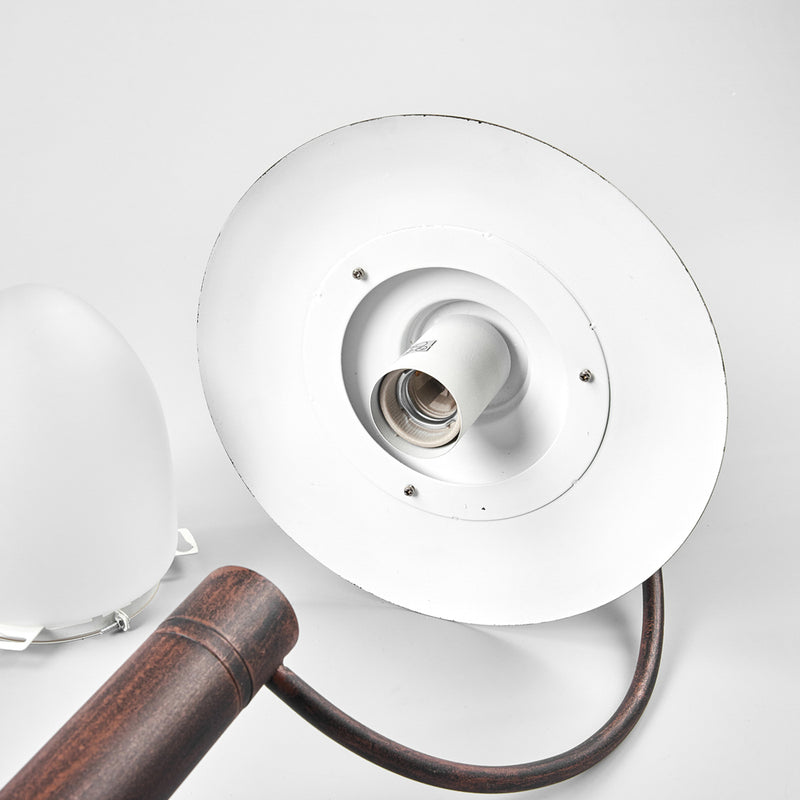 Lucide Wegeleuchte Gartenleuchte Aruba LED Pollerleuchte dimmbar rostbraun 111cm - 5411212113566