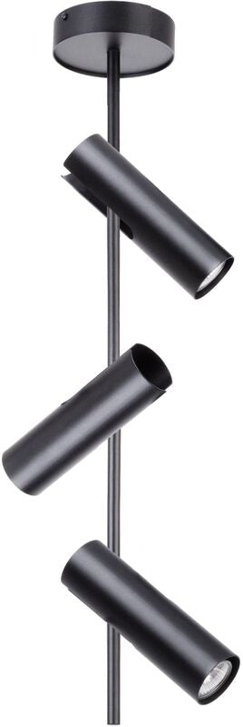 Sigma Lighting Deckenspot Deckenlampe Lampe Leuchte Strahler 3-fl. Leda schwarz - 5902846819837