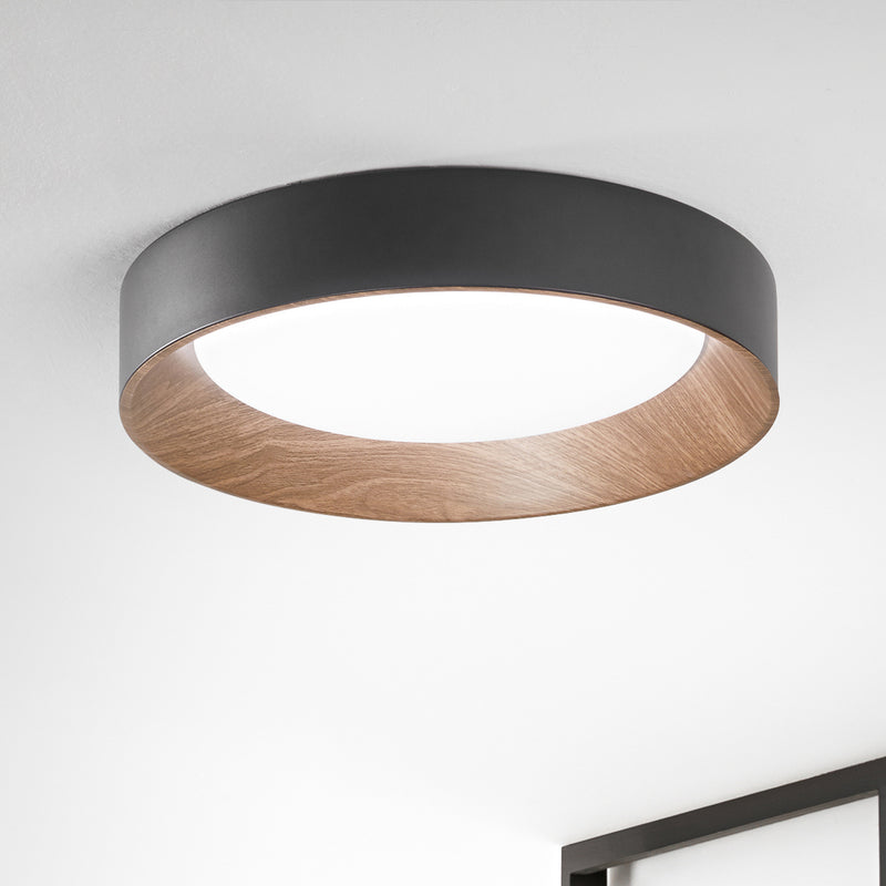 Luce Ambiente Design Deckenlampe Arka LED Lampe Leuchte CCT schwarz Ø50cm - 8031414916382
