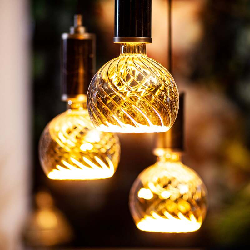Segula LED Kugel Glühbirne Floating Globe Twist Rauchgrau Lampe Inneneinrichtung - 4260751130715