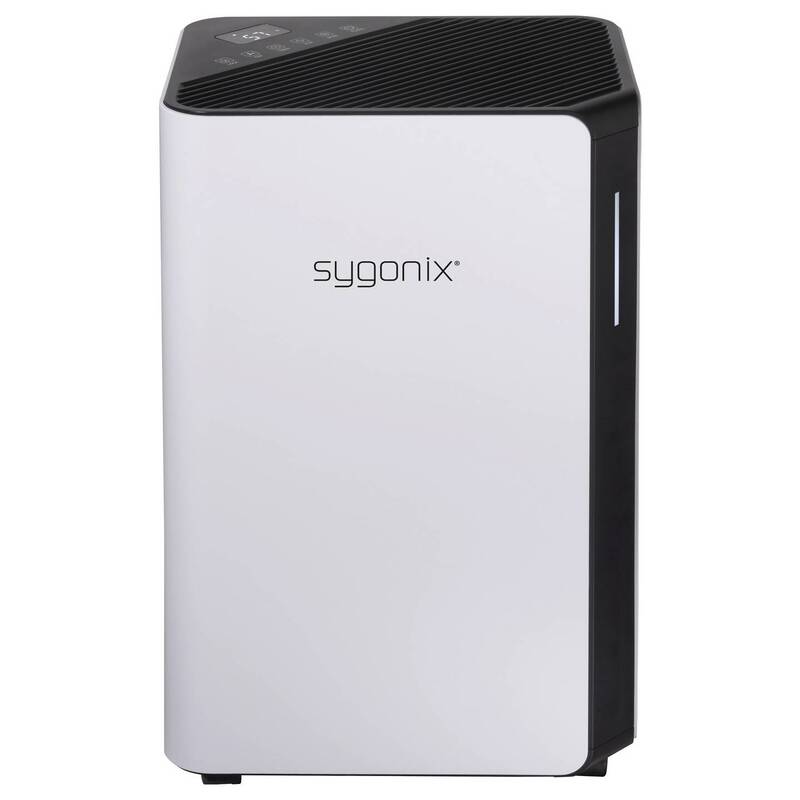 Sygonix Luftentfeuchter 20l/Tag 330W für Räume bis 104m² mit LED-Display weiß - 4064161340883
