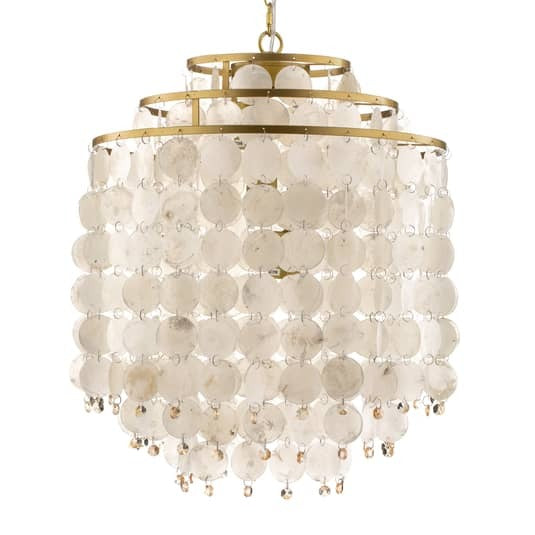 Euluna Hängeleuchte Ruben Deckenlampe Wohnzimmerlampe Lampe Leuchte Perlmutt 567 - 8030626533455