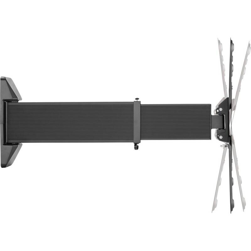 My Wall TV-Wandhalterung Ausziehbar Neigbar Schwenkbar 58,4-139,7cm schwarz 35kg - 4012386132967