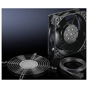 B-Ware Rittal DK 7980 Lüftererweiterungssatz Ventilator Nachrüstsatz Lüfterblech Grau
